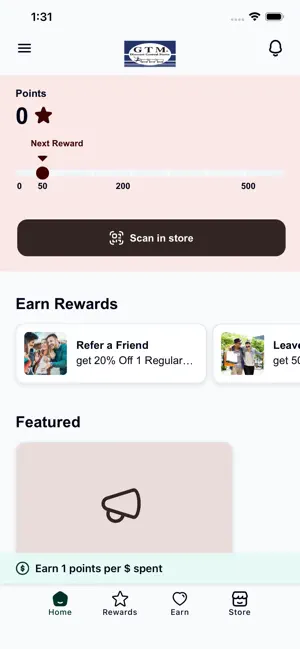 GTM Rewards screenshot 1