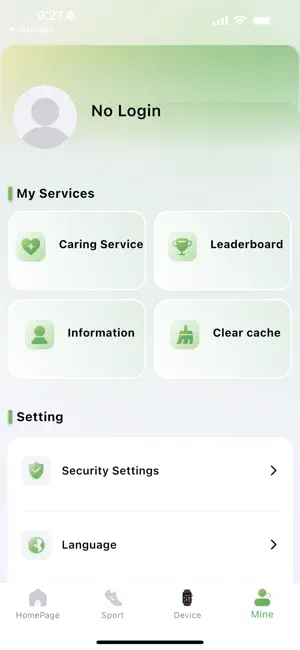 G-health. screenshot 1
