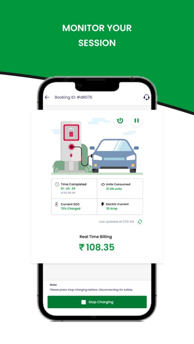 EV PUMP CHARGING Screenshot