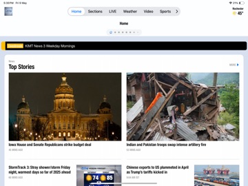 KIMT News 3 iPad screenshot