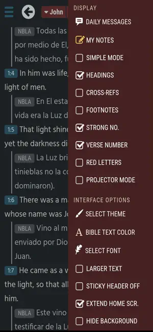 eBiblia.pro screenshot 2