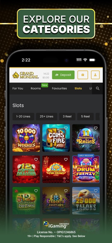 Grand Mondial Casino Ontario screenshot 4