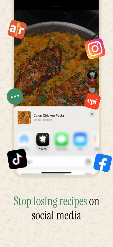WeChef - Recipe Organizer screenshot 2