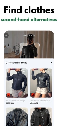 Refind: Find clothes by photo screenshot