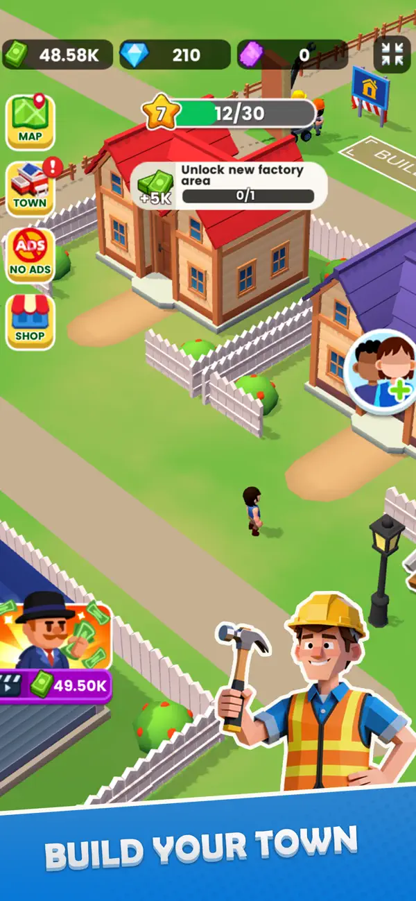 Lumber Inc iOS Mod IPA screenshot 3 - iOS game interface