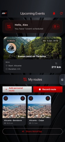 MotoFlap: Motorcycle GPS & Map Screenshot 3 of 7
