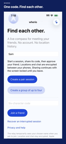 wherio: Live Friend Compass screenshot 4