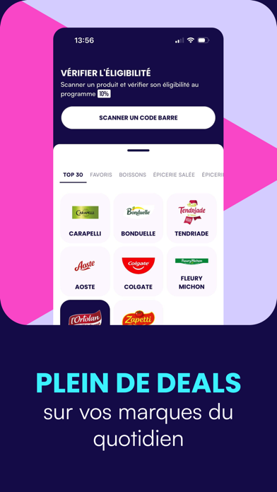 Screenshot #2 pour 10% – Cashback, promos courses