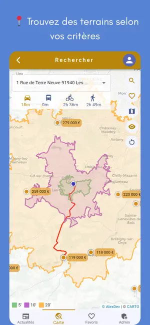 Solutions Terrains screenshot 2
