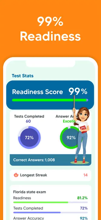 DMV Practice Test Permit 2025: Screenshot 7 von 8