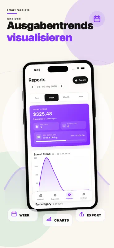 Smart Receipts: Beleg Tracker screenshot 4 of 7