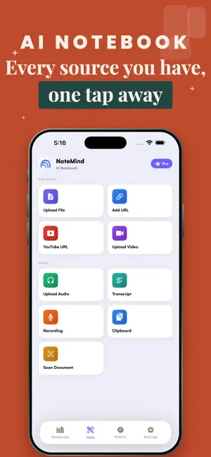 AI Notebook - Quiz LM & Notes screenshot 1