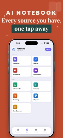 AI Notebook - Quiz LM & Notes Screenshot 1 of 6