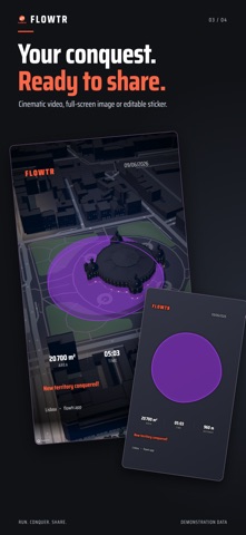 Flowtr: Territory Running Screenshot 3 of 4