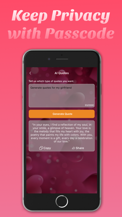 My Love & Relationship Tracker Screenshot