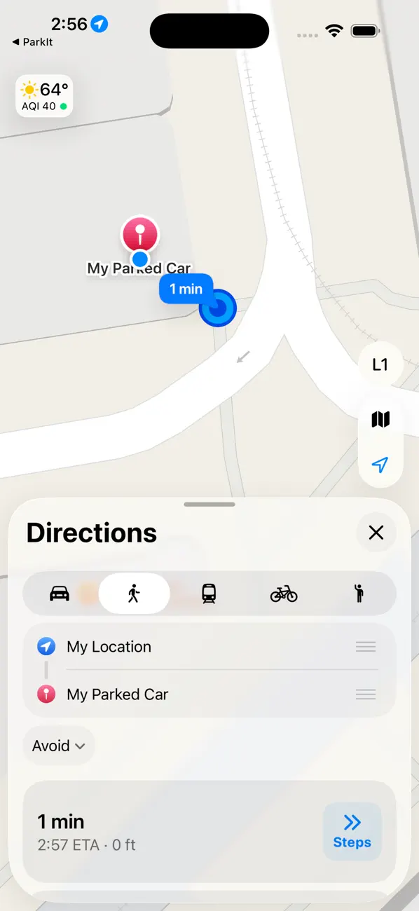Screenshot #3 pour ParkItPro