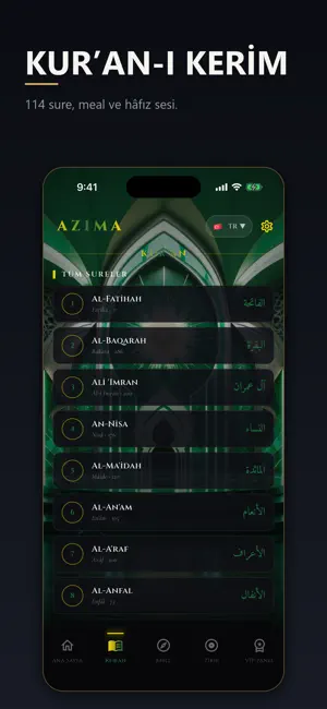 Azima: Prayer Times & Qibla screenshot 4