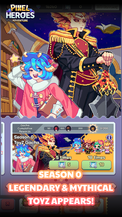 Pixel Heroes Adventure : MMO Screenshot