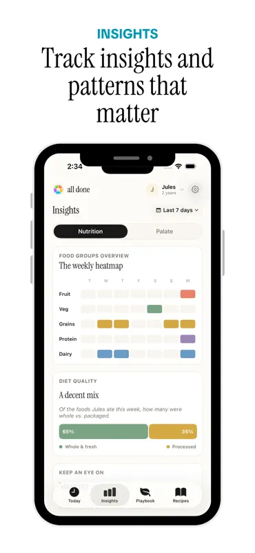 All Done: Toddler Nutrition screenshot 3 of 8