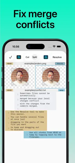 Git client - Working Copy iPhone screenshot 4