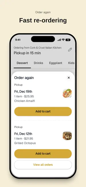 Cork & Crust Restaurant screenshot 4