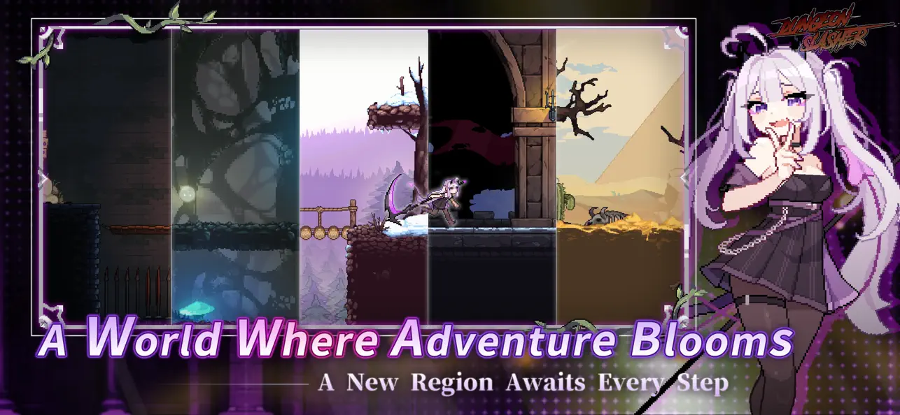 DungeonSlasher iOS Mod IPA screenshot 2 - iOS game interface