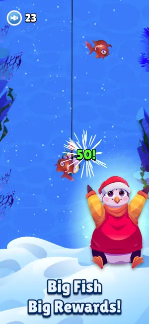 Frozen Fisher Idle Catcher screenshot 3