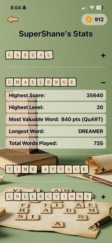 Wordiac: Word Puzzles & Duels screenshot