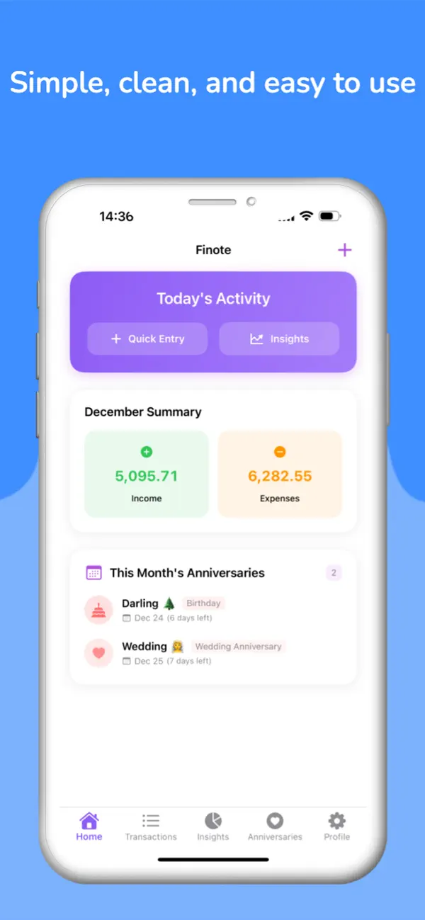 #1. Finote - Smart Budget Tracker (iOS) De: 华 郑