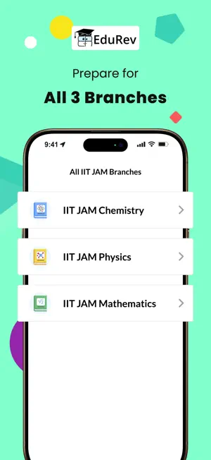 IIT JAM Chemistry, Phy, Maths screenshot 1