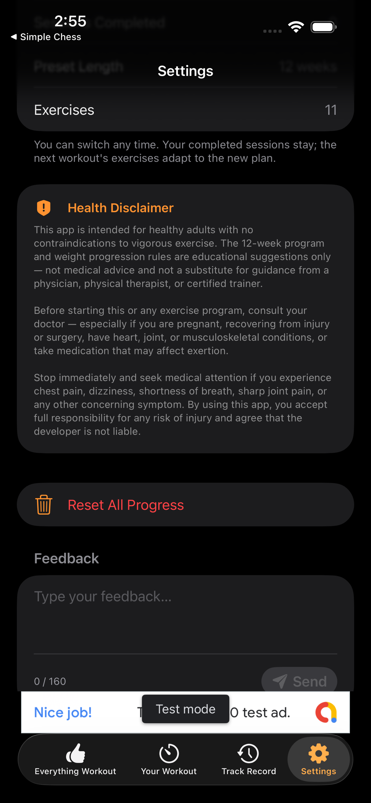 Everything Workout screenshot 10