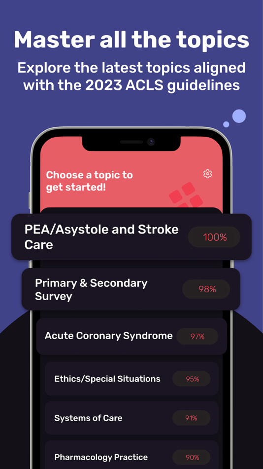 #4. ACLS Practice Test Prep 2025 (iOS) 由: KYLIEPREP