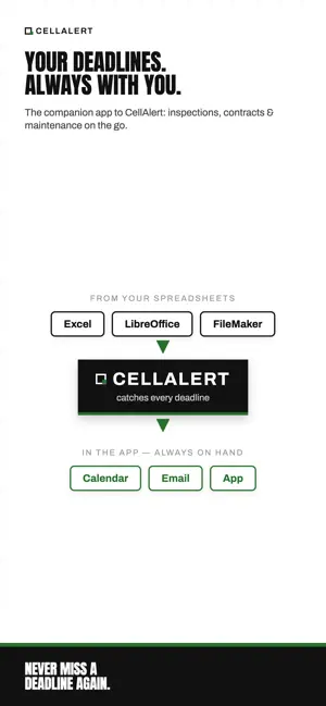 CellAlert: Deadline Reminders screenshot 1