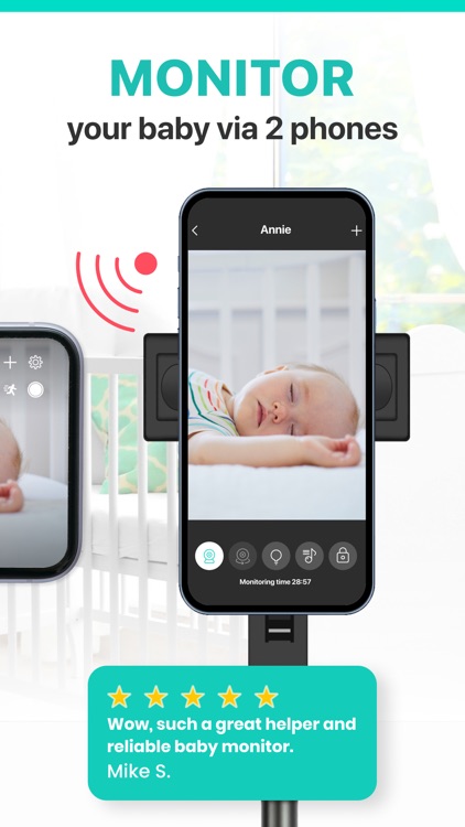 Annie Baby Monitor: Nanny Cam