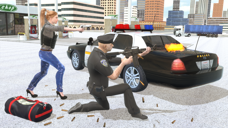 #8. Police Simulator Cop Car Duty (iOS) Bởi: freeonlinegames.com