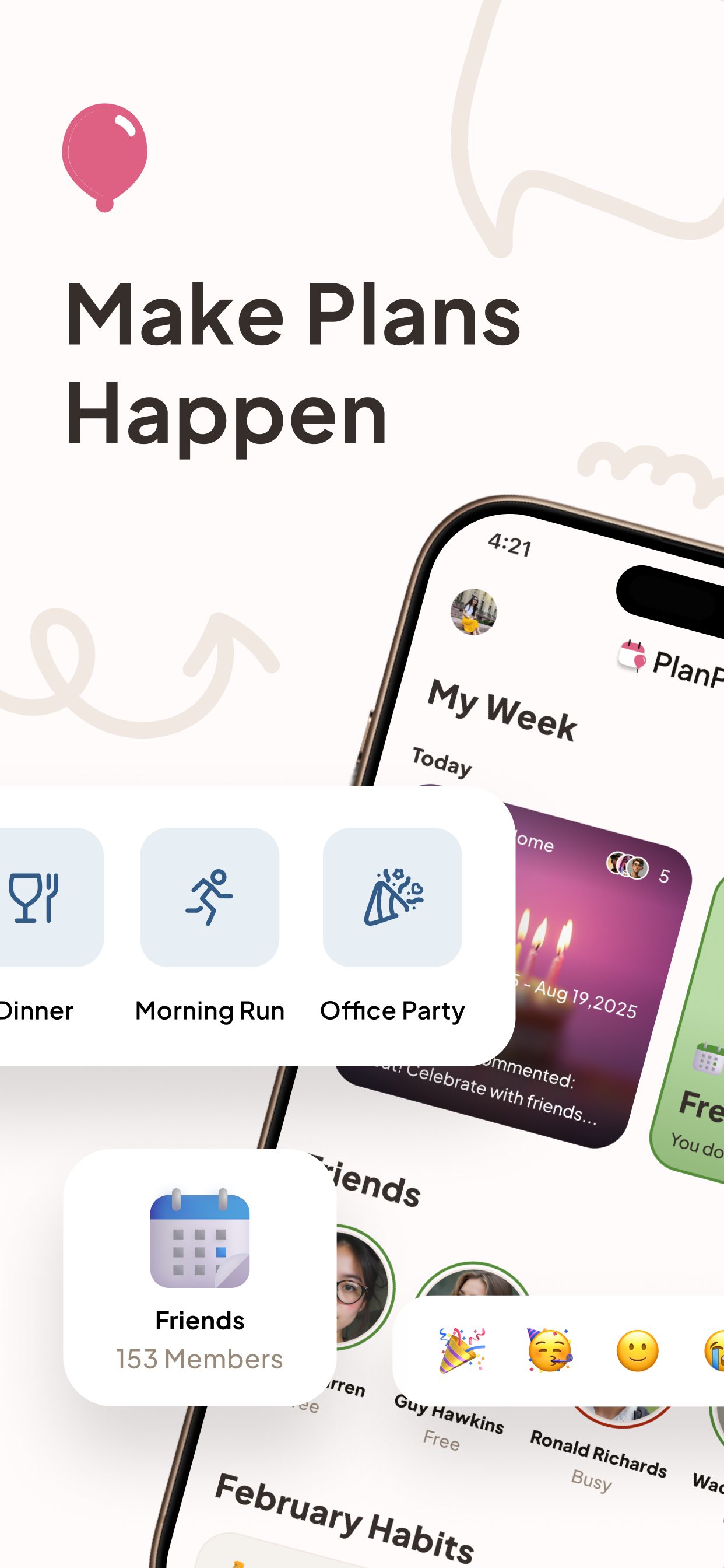 PlanPop: Plans with Friends