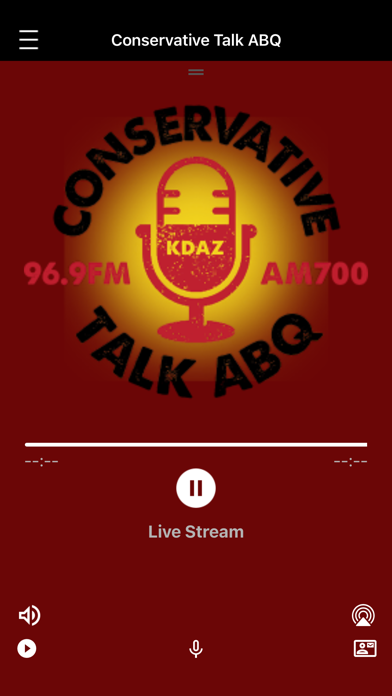 Screenshot 1 of Conservative Talk ABQ - KDAZ App