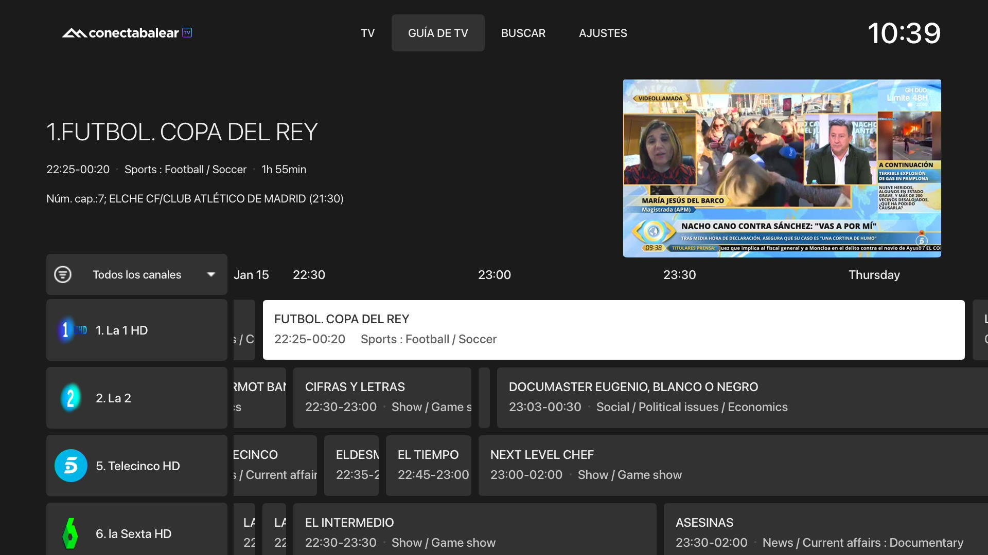 ConectaBalear TV screenshot 10