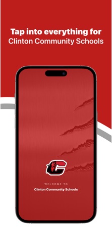 Clinton Community Schools iPhone screenshot
