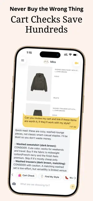 Mira: Your AI Personal Stylist screenshot 4
