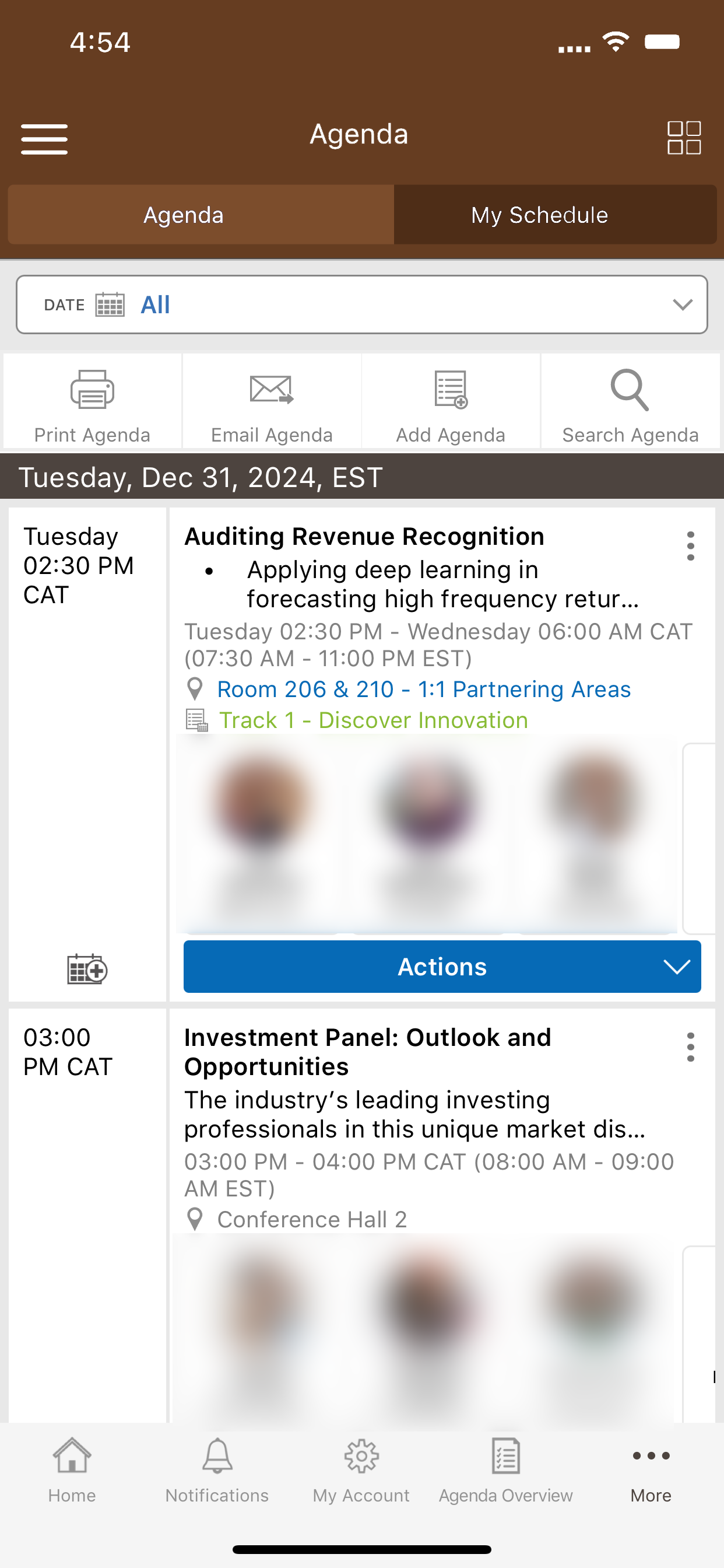 Conference Forum screenshot 5