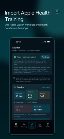 Water tracker: FluidIQ Screenshot 3 of 5