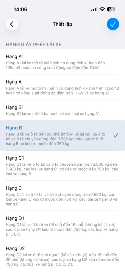 Screenshot 3 von 6 zu Ôn thi GPLX 2026 - 600 Câu