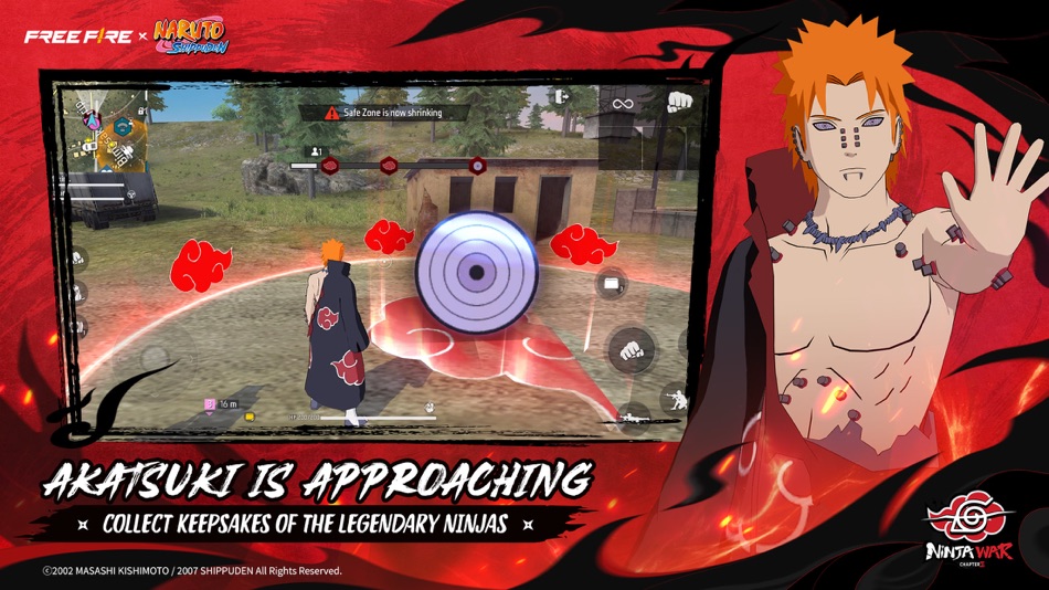 #4. Free Fire x NARUTO SHIPPUDEN (iOS) 由: GARENA INTERNATIONAL I PRIVATE LIMITED