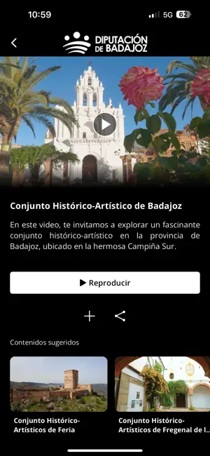 Turismo Provincia de Badajoz screenshot 2