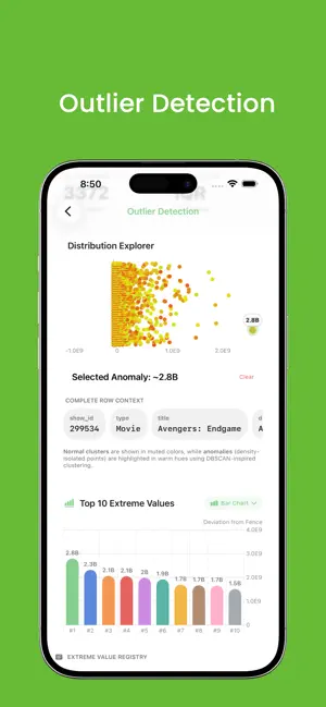 CSV Analyzer : Data Analysis screenshot 2