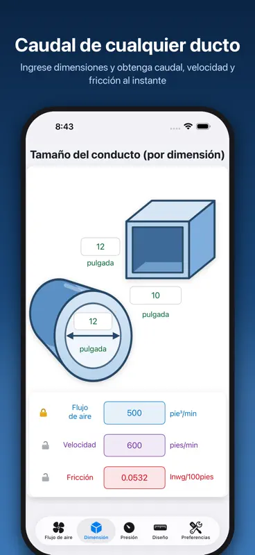 Conducto Calculadora Elite screenshot 2 of 5