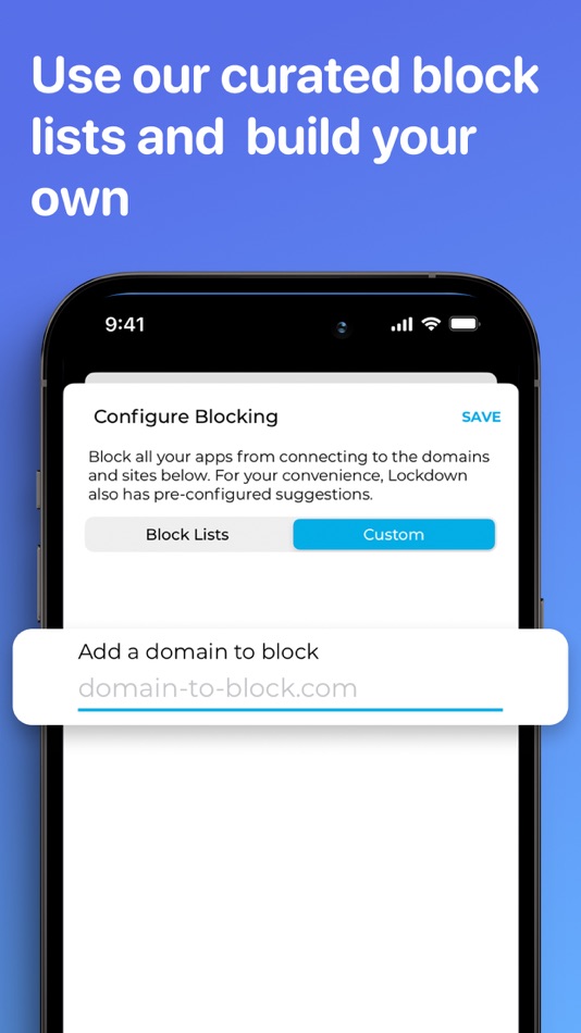 #4. Lockdown Privacy: AdBlock VPN (iOS) 由: CELESTIAN GOLDEN APPS