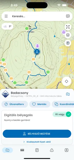 KÉKTÚRA (hivatalos) screenshot 2