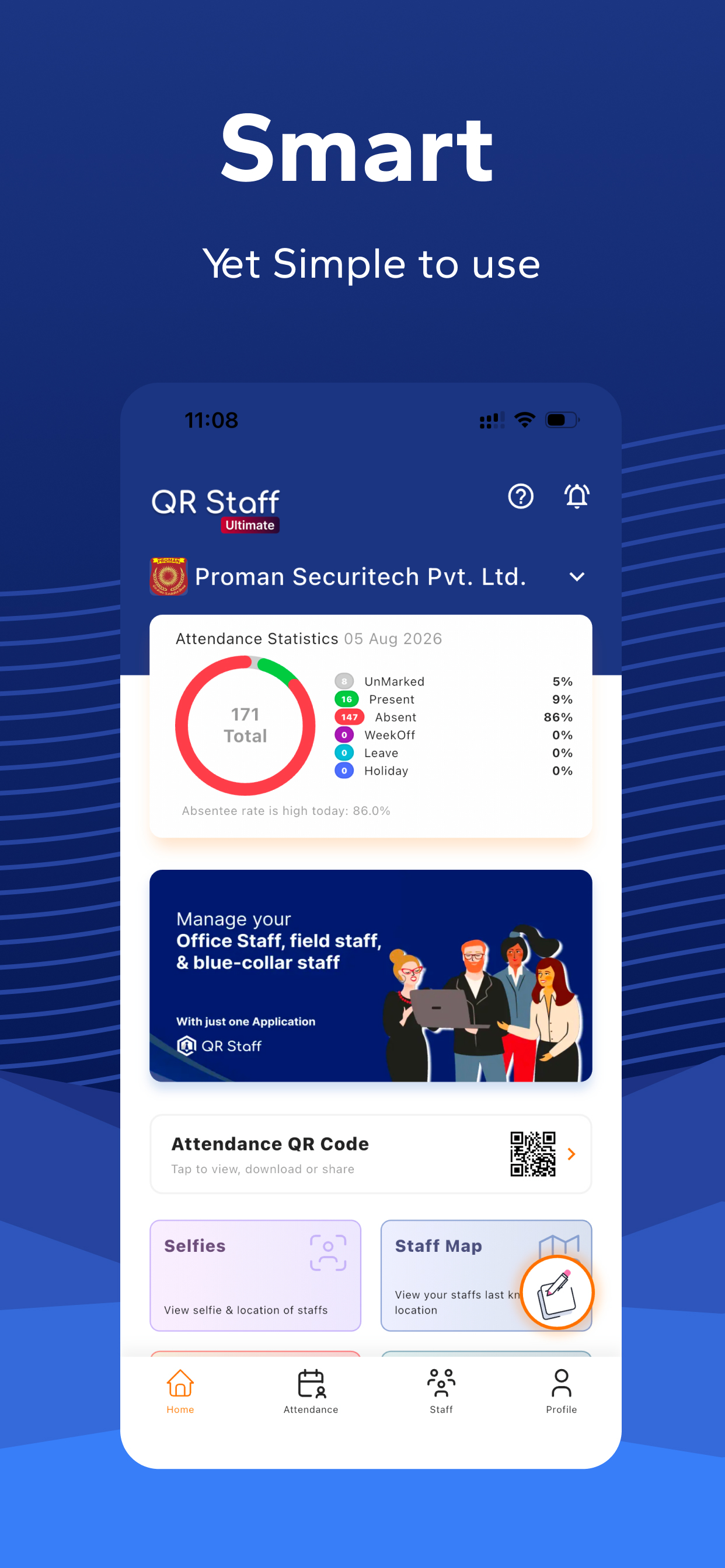 QR Staff screenshot 8